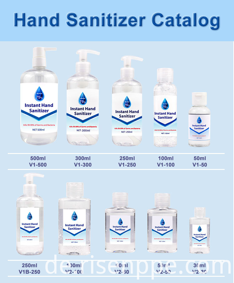Handdesinfektionsmittel Gel hand sanitizer gel